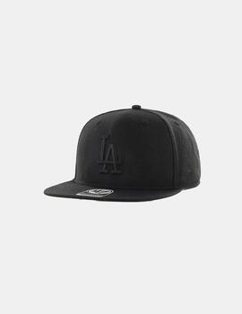 Gorra 47 Brand MLB Captain Angeles Dodgers Negro