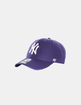 Gorra 47 Brand MLB Mvp New York Yankees Morado