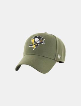 Gorra 47 Brand NHL Mvp Pittsburgh Penguins Verde