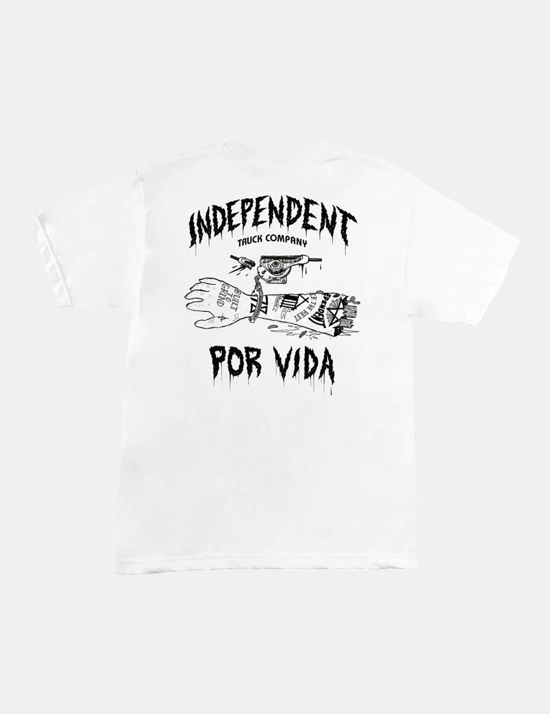 Camiseta Independent Vida Blanco