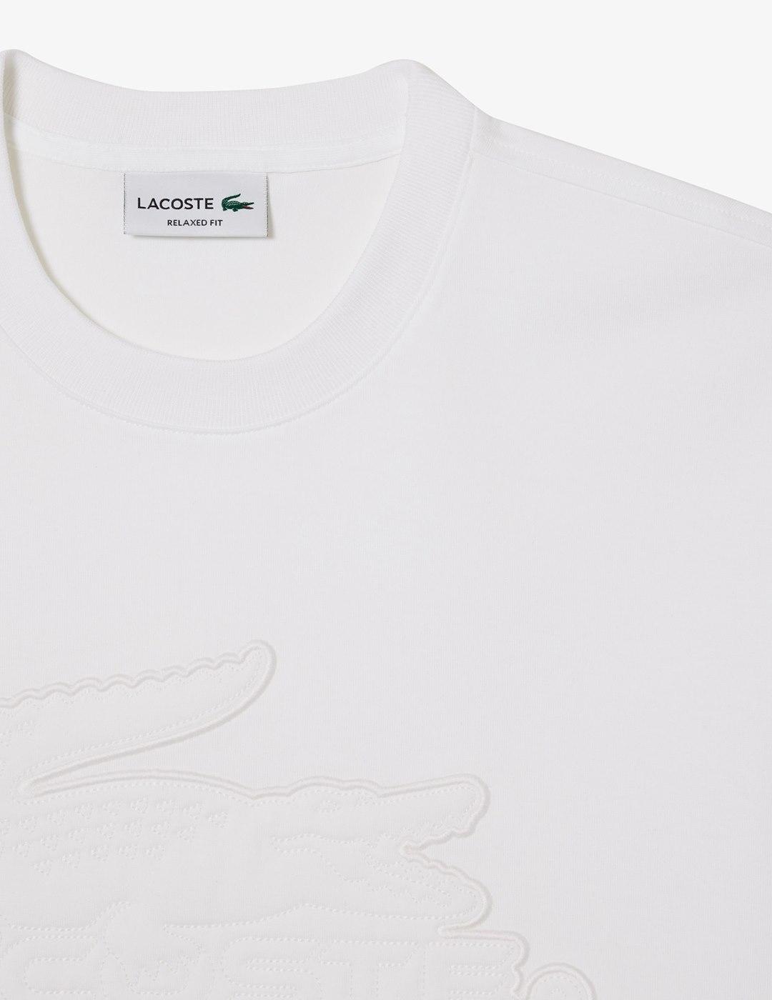 Camiseta Lacoste TH2104 Blanco