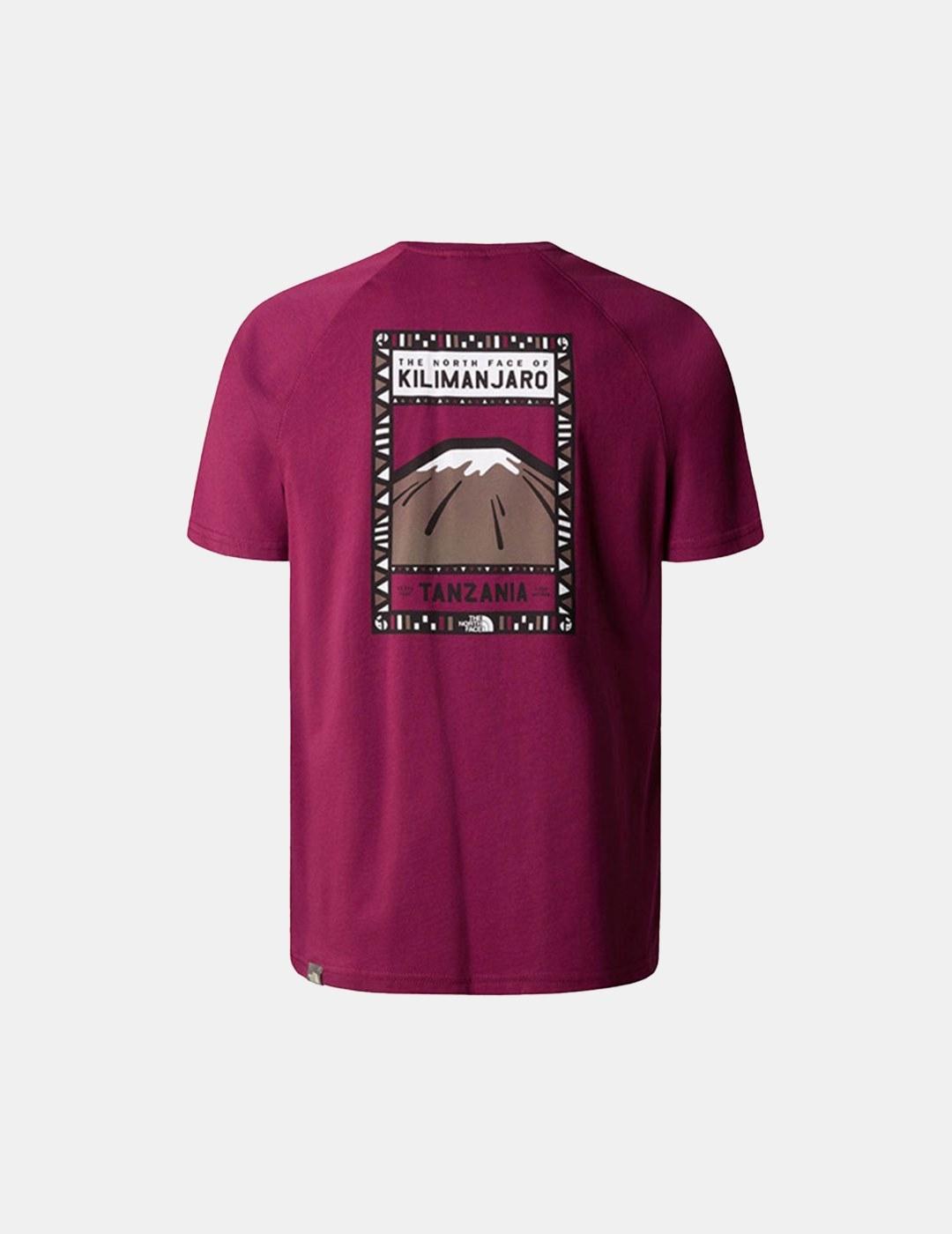 Camiseta The North Face Kilimanjaro Granate