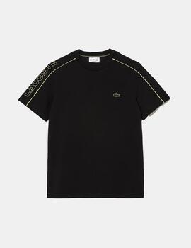 Camiseta Lacoste TH1411 Negro