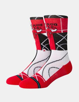 Calcetines Stance NBA Chicago Bulls Zone Rojo
