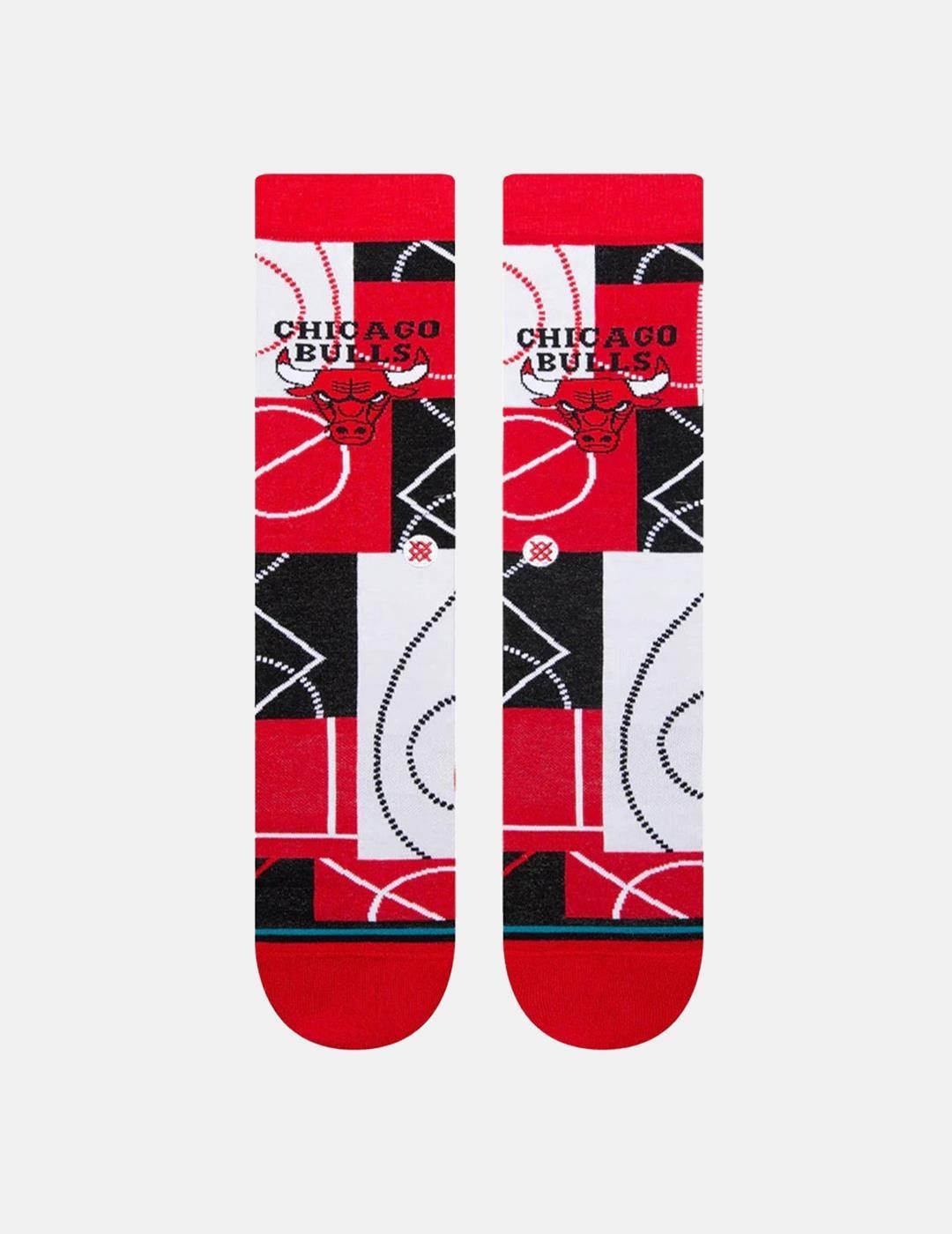 Calcetines Stance NBA Chicago Bulls Zone Rojo