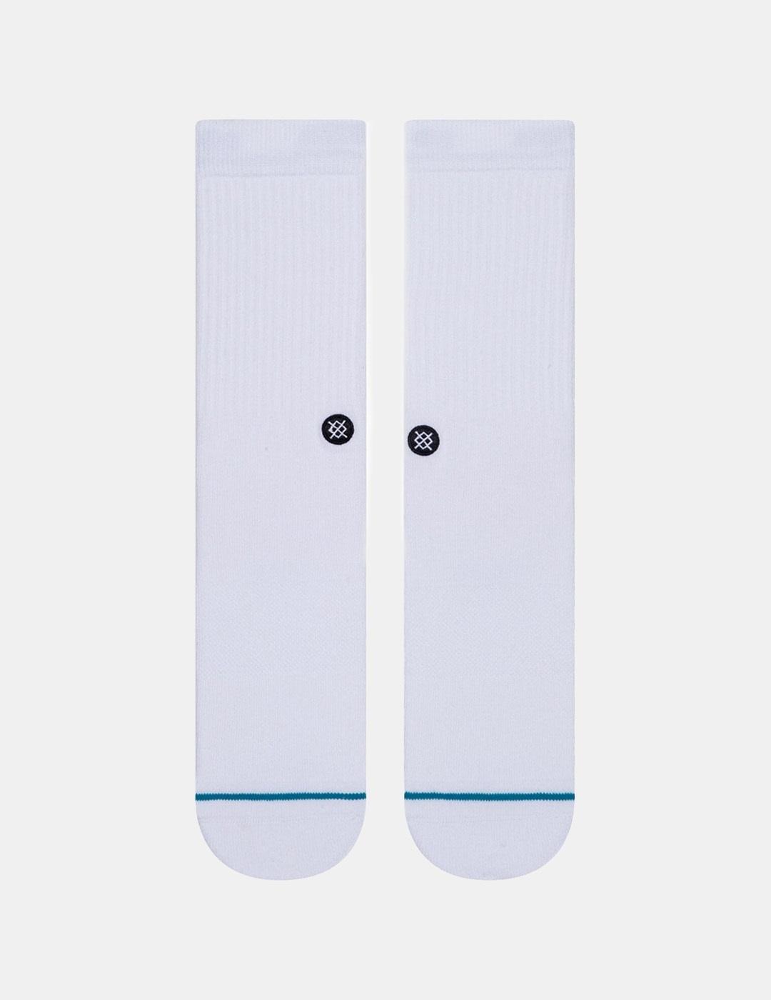 Calcetines Stance Icon Blanco
