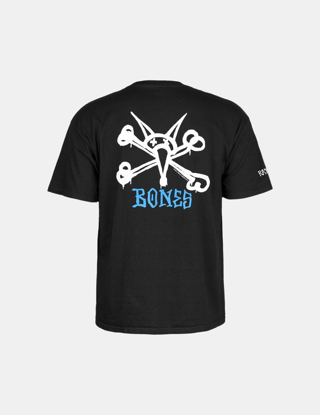 Camiseta Powell Peralta Rat Bones Negro