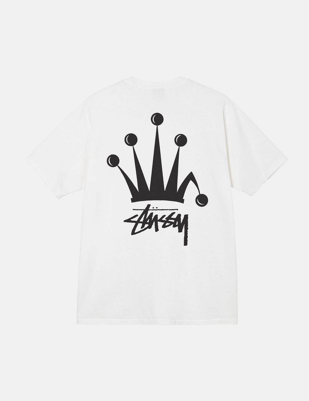 Camiseta Stussy Regal Crown Pig Dyed