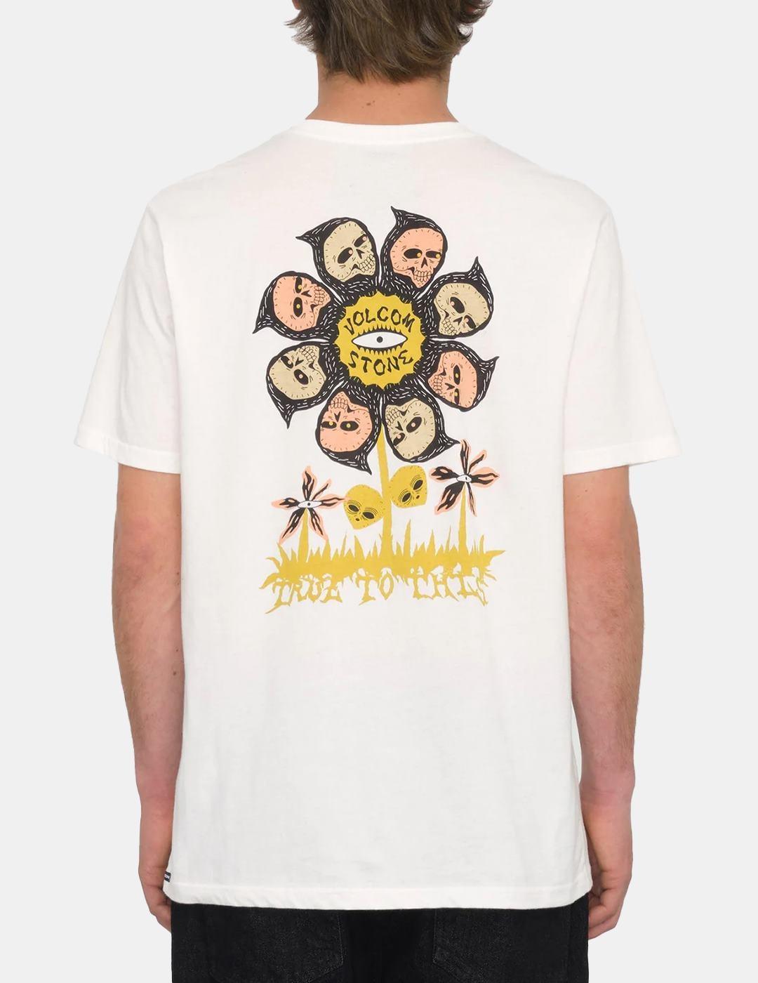 Camiseta Volcom Flower Budz Fty Blanco