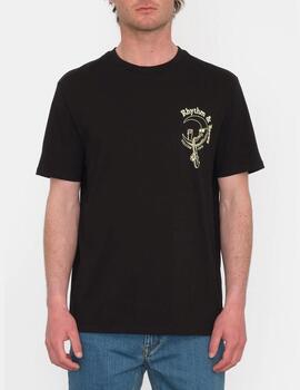 Camiseta Volcom Rhythm 1991 Negro