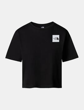 Camiseta The North Face Cropped Fine Negro
