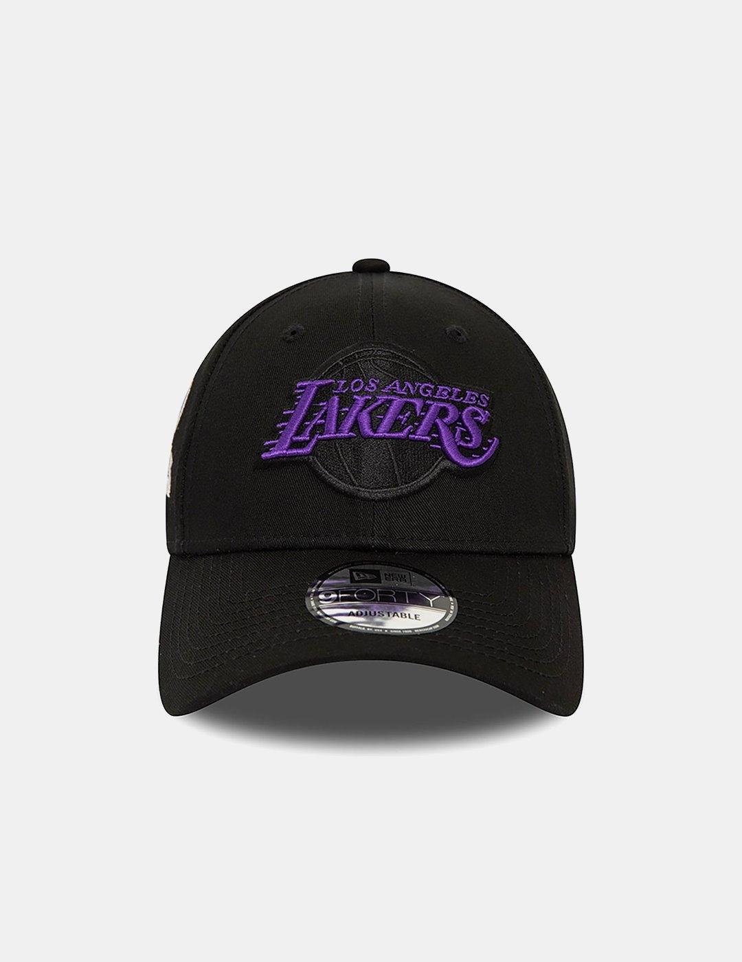 Gorra New Era 9Forty Nba Lakers Side Patch Negro
