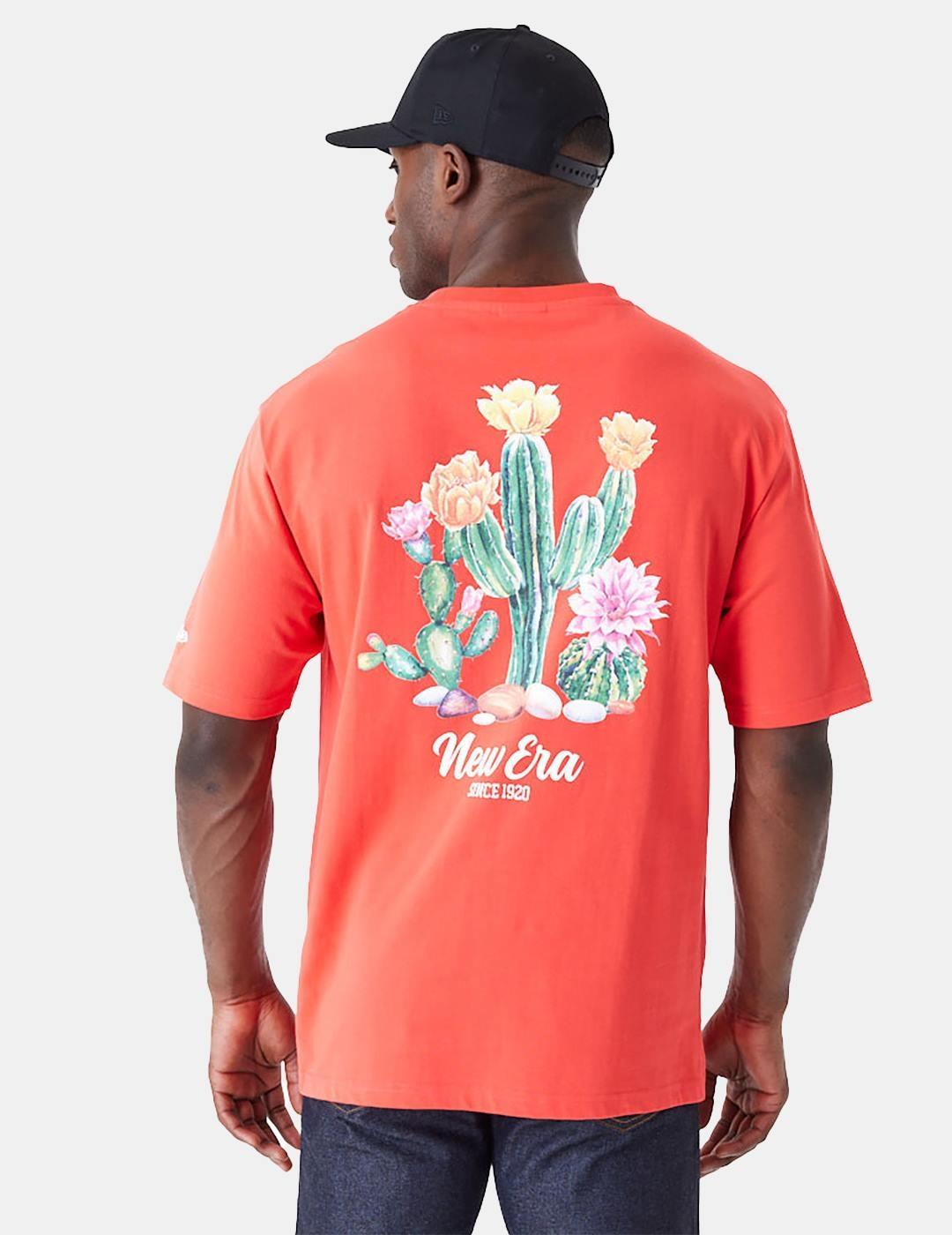 Camiseta New Cactus Graphic Rojo