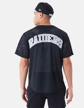 Camiseta New Era Nfl Raiders Baseball Jersey