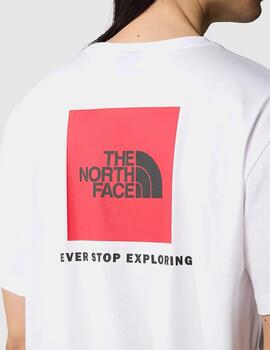 Camiseta The North Face Redbox Blanco