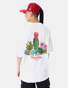 Camiseta New Cactus Graphic Blanco