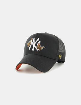 Gorra 47 Brand Mlb Yankees Off Side Negro