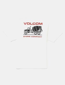 Camiseta Volcom Skate Vitals G Taylor Blanco