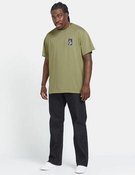 Camiseta Volcom Skate Vitals Originator Verde