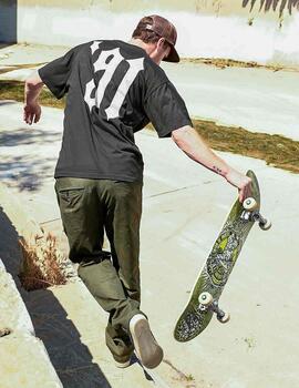 Camiseta Volcom Skate Vitals G Taylor Negro