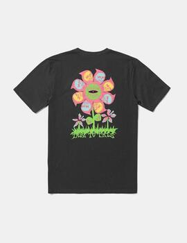 Camiseta Volcom Flower Budz Negro