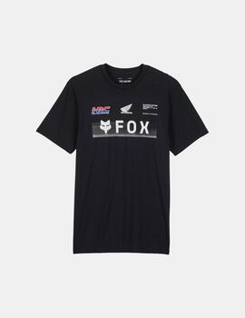 Camiseta Fox x Honda Negro