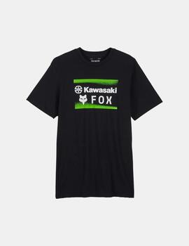 Camiseta Fox x Kawi Negro