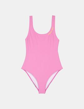 Bañador Santa Cruz Women Strip Bodysuit Pink