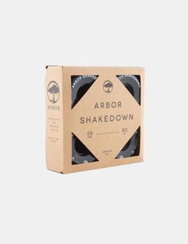 Ruedas Arbor Shakedown 58mm Ghost Negro