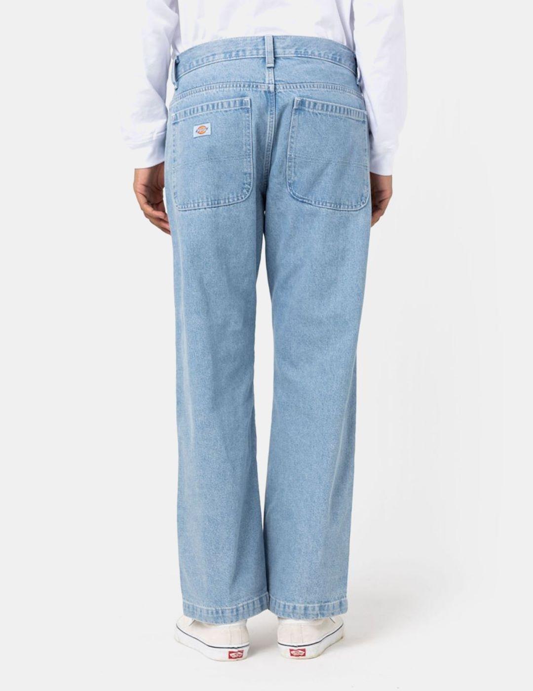 Pantalones Dickies Double Knit Denim Wash Blu