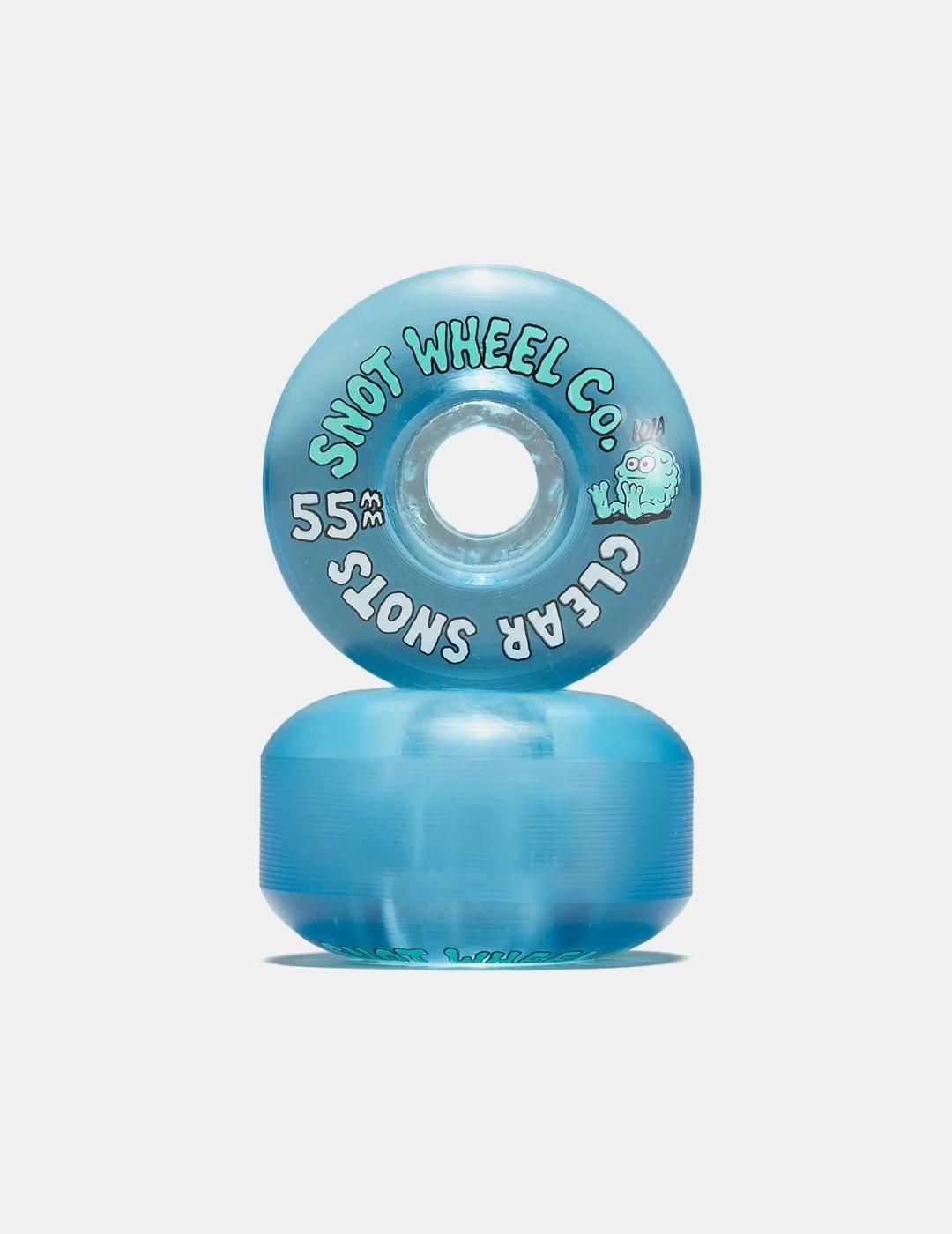 Ruedas Snot Wheel Clear snots blue 55mm 101A