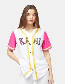 Camisa Karl Kani College Block Baseball