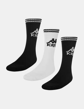 Calcetines Kappa Soccer 3Pack Authentic