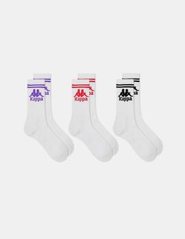 Calcetines Kappa Soccer 3Pack Authentic