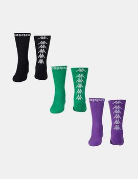 Calcetines Kappa Authentic Atel 3Pack