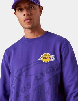 Sudadera New Era Nba Los Angeles Lakers Washed Pac
