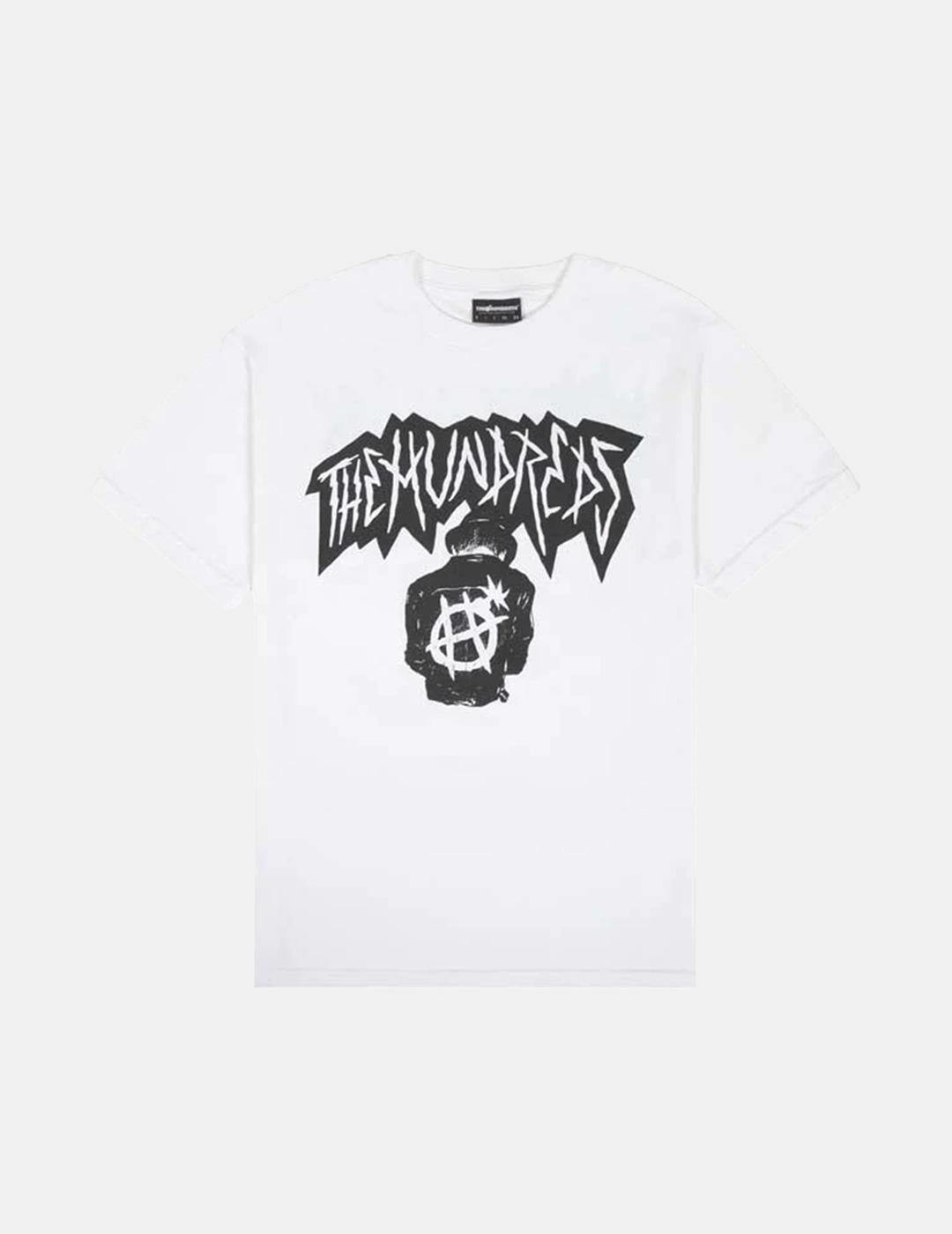 Camiseta The Hundreds Anarchy 1980 Blanco Para Hombre