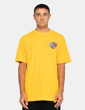 Camiseta Santa Cruz Winkowski Aquatic Dot Naranja Hombre