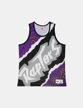 Camiseta Mitchell & Ness NBA Toronto Raptors Jumbotron 2.0