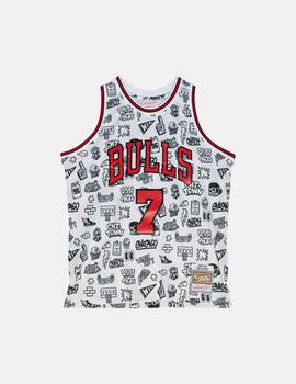 Camiseta Mitchell & Ness NBA Bulls Toni Kukoc 1997