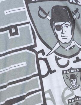 Camiseta Mitchell & Ness NFL Raiders Jumbotron 2.0