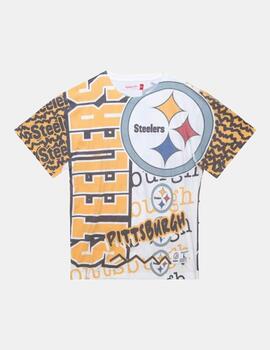 Camiseta Mitchell & Ness NFL Steelers Jumbotron 2.0
