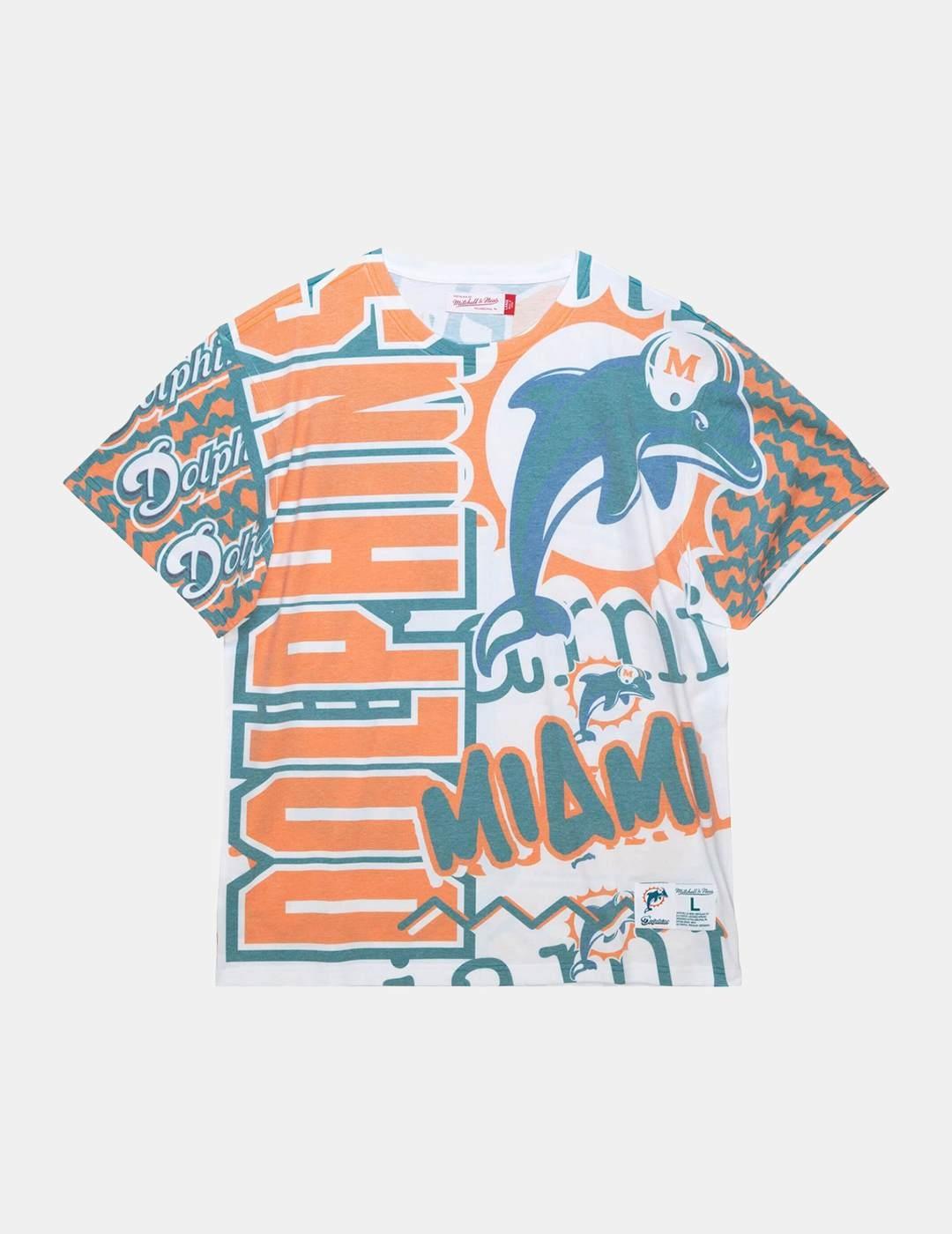 Camiseta Mitchell & Ness NFL Miami Dolphins Jumbotron 2.0