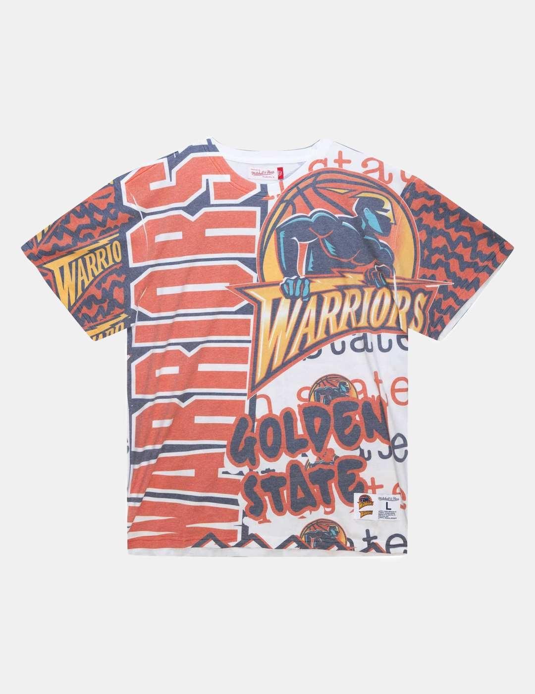Camiseta Mitchell & Ness NBA Warriors Jumbotron 2.0
