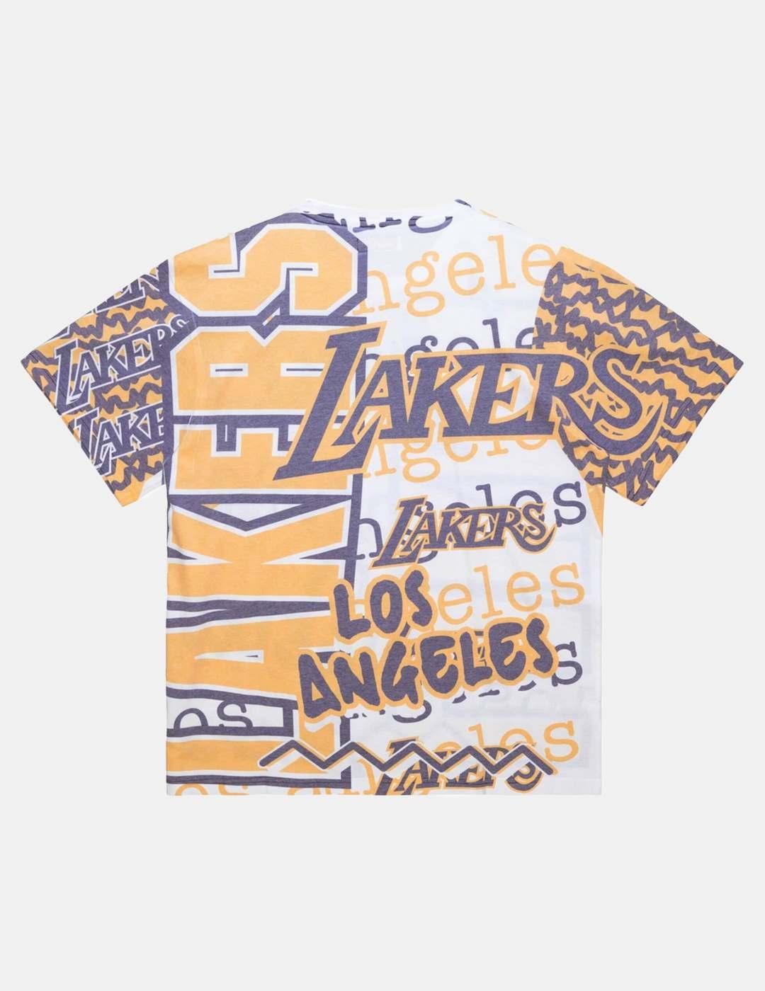 Camiseta Mitchell & Ness NBA Los Angeles Lakers Jumbotron2.0