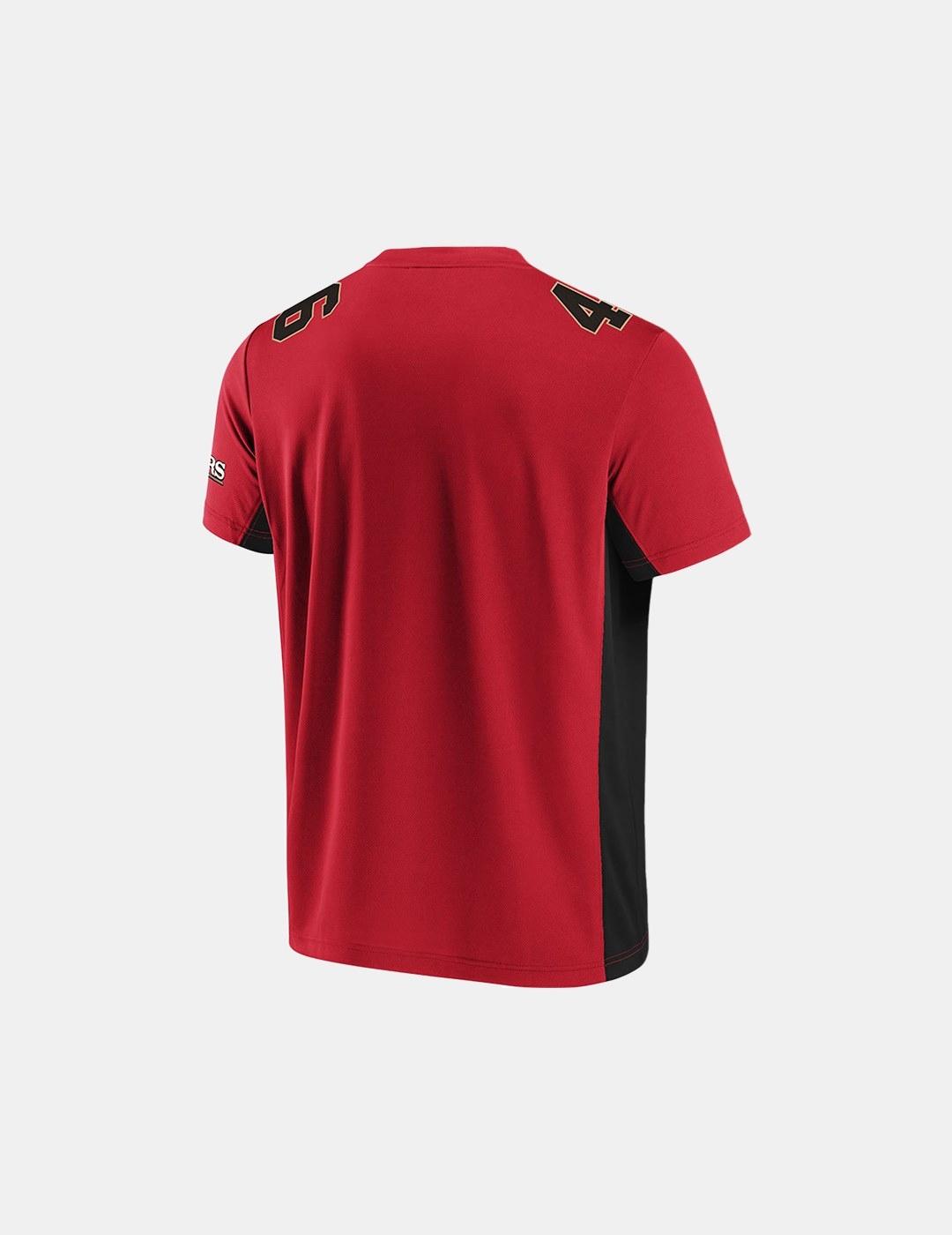 Camiseta Fanatics NFLl San Francisco 49ers Value Rojo