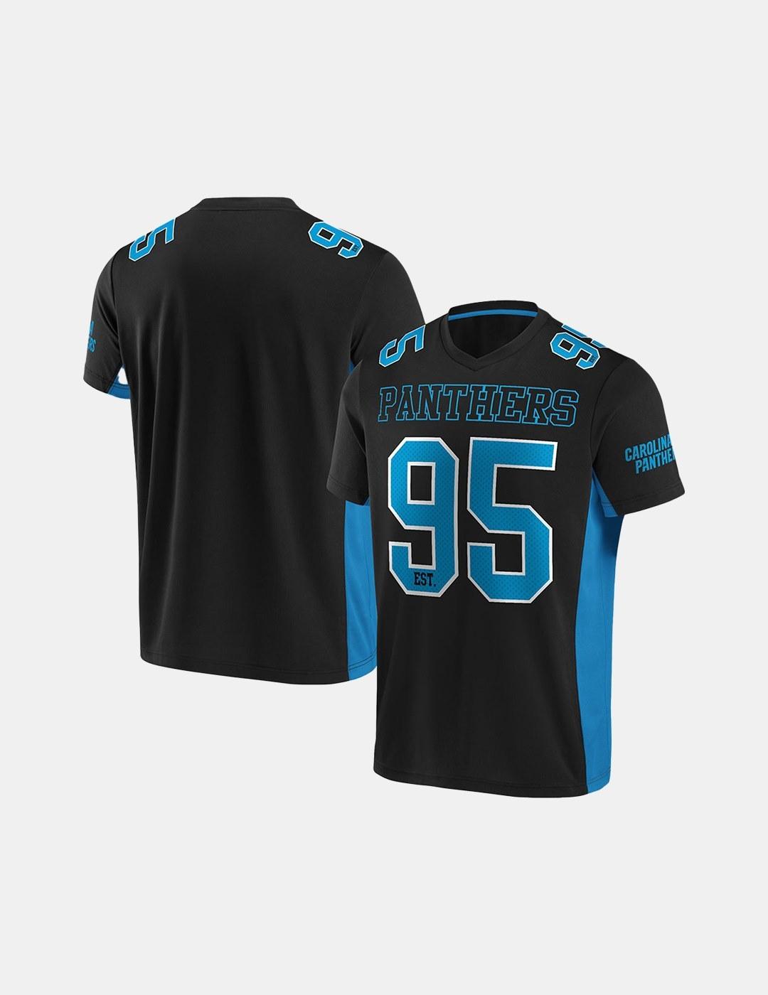 Camiseta Fanatics Nfl Carolina Panthers Value Negro