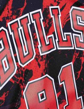 Camiseta Mitchell & Ness NBA Bulls 91 Marble Swing