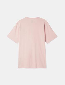 Camiseta Dickies Mapleton Rosa Para Hombre