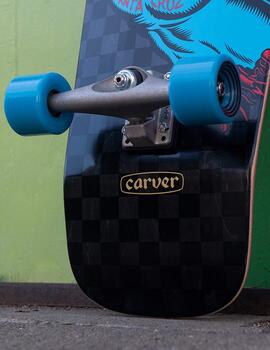 Surf Skate Santa Cruz Screaming Hand Check Carve